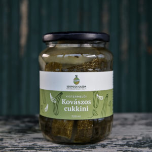 Kovászos cukkini