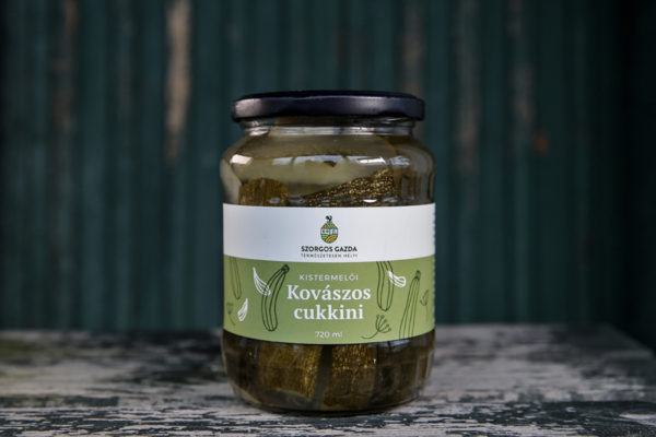 Kovászos cukkini