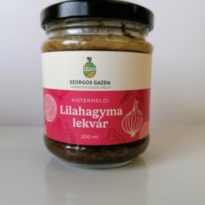 Lilahagyma lekvár